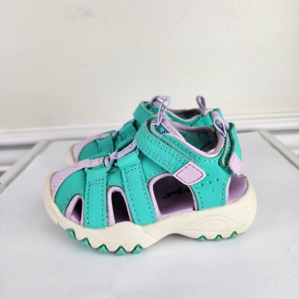 Cat & Jack Girl"s Size 5 Afton Hiking Sandals - Picture 3 of 8